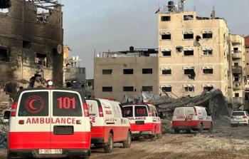 سيارات الإسعاف في غزة