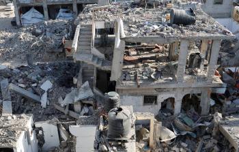 آثار العدوان الإسرائيلي على غزة