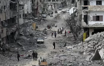 الدمار في قطاع غزة - تعبيرية