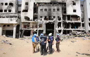 مستشفى الشفاء في مدينة غزة