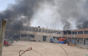 إطلاق قنابل حارقة على بلدة الخيام جنوبي لبنان