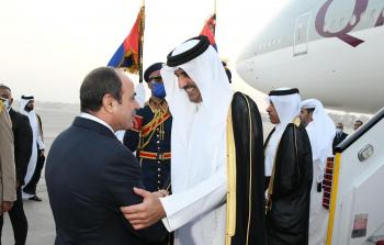 تفاصيل الاتصال الهاتفي بين السيسي وأمير قطر