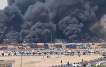 انفجار الميناء بإيران