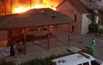 قصف مستشفى المعمداني في غزة