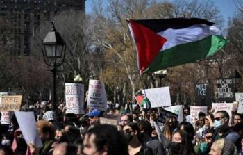 طلبة متضامنون مع فلسطين - توضيحية