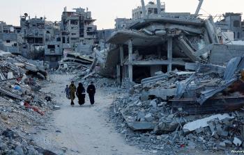 آثار العدوان الإسرائيلي على قطاع غزة