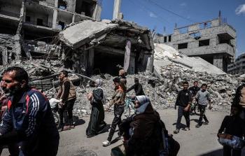 الدمار في غزة - تعبيرية