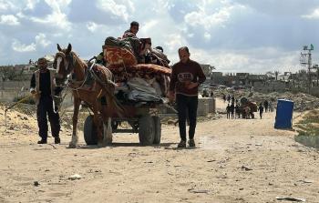 نازحون في غزة - تعبيرية