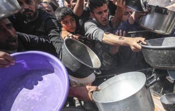 المجاعة في غزة - تعبيرية