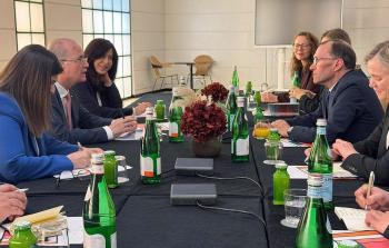 اجتماع رئيس الوزراء الفلسطيني مع وزير خارجية النرويج