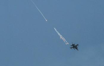 طائرات الاحتلال تقصف في سماء قطاع غزة