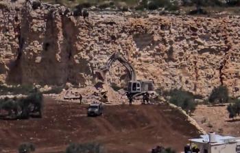 موقع استشهاد الشبان في جنين