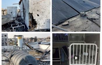 قصف مستشفى الدرة للأطفال