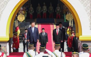 الرئيس الصيني ونظيره الماليزي