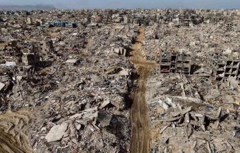 الدمار في غزة - تعبيرية