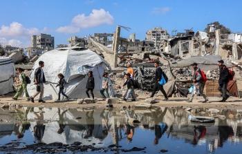 الدمار في غزة - تعبيرية