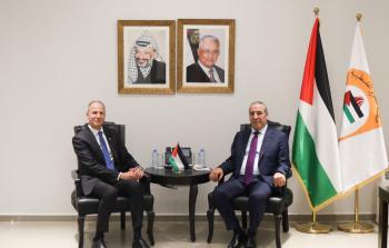 حسين الشيخ وممثل كندا لدى فلسطين