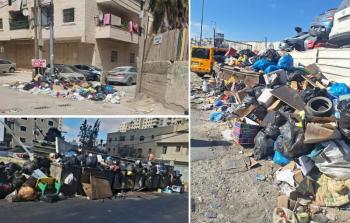 تراكم النفايات في بلدة كفر