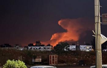 إحدى الغارات على سورية