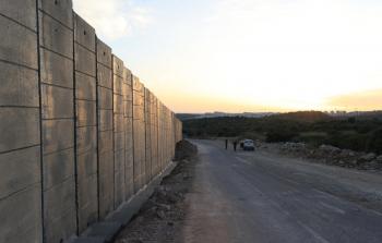 من مكان حاجز برطعة شمال الضفة الغربية