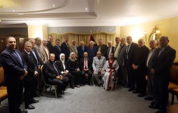 الرئيس عباس يلتقي لجنة إقليم حركة فتح في لبنان