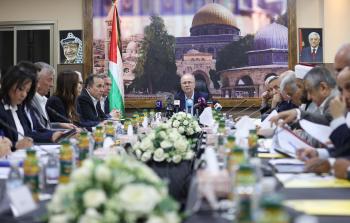 جلسة مجلس الوزراء في طولكرم