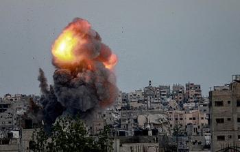 القصف على غزة - تعبيرية