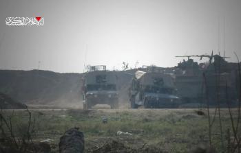 كتائب القسام تنشر فيديو لاستهداف جنود وآليات للاحتلال شرق جباليا