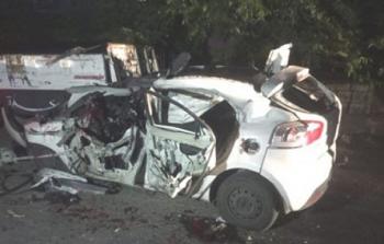 السيارة المستهدفة