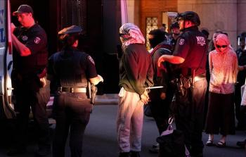 اعتقال عشرات الطلاب بجامعة كولومبيا