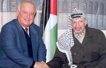 زكريا الأغا وياسر عرفات