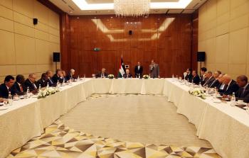 الرئيس عباس يستقبل السفراء العرب المعتمدين لدى روسيا