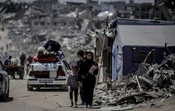 الدمار في غزة - تعبيرية