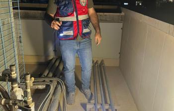 الدفاع المدني في رام الله - أرشيف