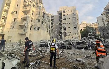 آثار القصف الإيراني على إسرائيل