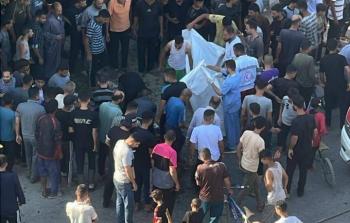 غزة - 3 شهداء و6 جرحى بقصف مجموعة مواطنين بالنصيرات