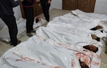 شهداء مركز توزيع المساعدات في رفح