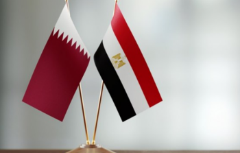 أعلام مصر وقطر