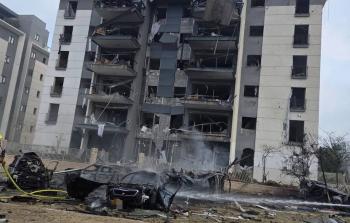 آثار القصف الإيراني على إسرائيل