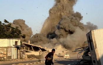 القصف على غزة - تعبيرية