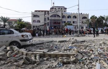 خروج مستشفى الأمل في خانيونس عن الخدمة