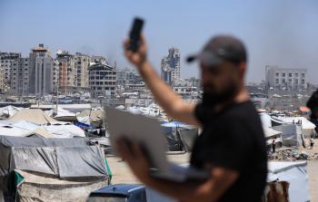 انقطاع خدمات الانترنت غربي مدينة غزة