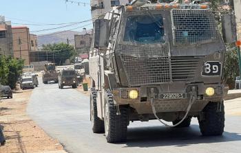 من انتشار جيش الاحتلال داخل بلدة طمون جنوب طوباس