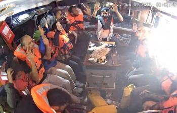 السفينة مادلين تصل ميناء أسدود بعد سيطرة إسرائيل عليها