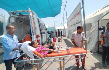 الهلال الأحمر يستضيف 176 مريضا ومرافقا ويشارك في إجلائهم إلى الأردن