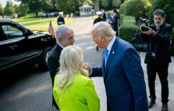 الرئيس الأمريكي دونالد ترامب يستقبل نتنياهو في البيت الأبيض