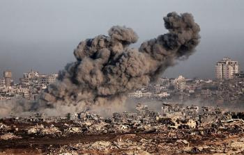 القصف على غزة - تعبيرية