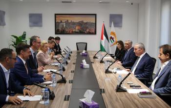 تفاصيل اجتماع الشيخ مع وفد  بعثة المساعدات الحدودية للاتحاد الأوروبي