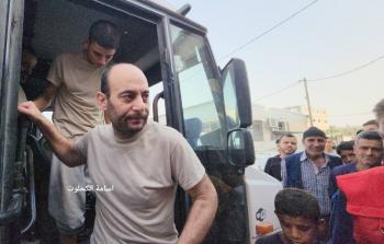 غزة - الإفراج عن 14 أسيرا عبر بوابة كيسوفيم