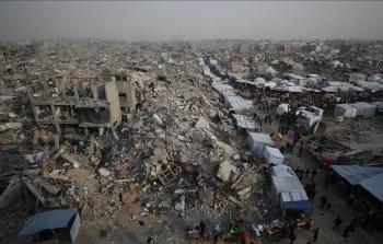 آثار العدوان الإسرائيلي على قطاع غزة